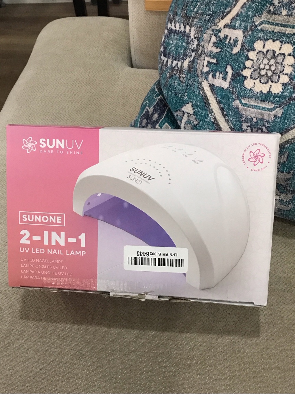 Sunone 2-in-1 White UV LED Nail Lamp - White